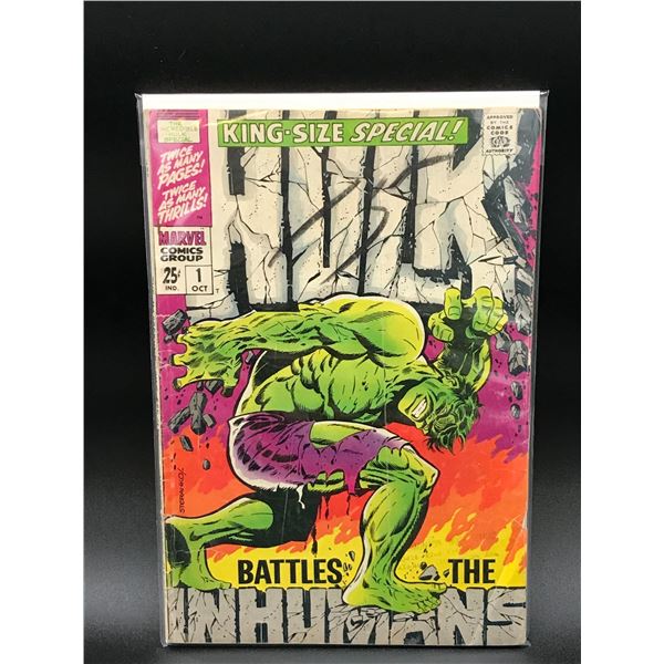 MARVEL COMICS INCREDIBLE HULK KING SIZE SPECIAL #1