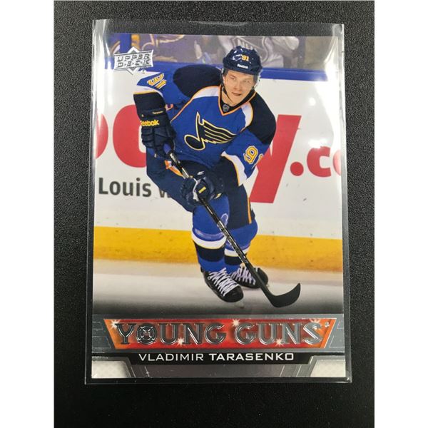 2013-14 UPPER DECK VLADIMIR TARASENKO YOUNG GUNS ROOKIE CARD