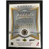 Image 2 : 2007-08 UPPER DECK MVP DAVID KREJCI ROOKIE CARD