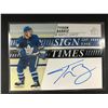 Image 1 : 2019-20 UPPER DECK SIGN OF THE TIMES TYSON BARRIE AUTOGRAPH