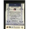 Image 2 : 2014-15 UPPER DECK ARTIFACTS NICK FOLIGNO AUTO FACTS