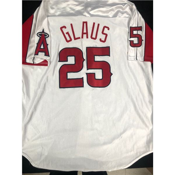 TROY GLAUS ANAHEIM ANGELS BASEBALL JERSEY