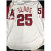 Image 1 : TROY GLAUS ANAHEIM ANGELS BASEBALL JERSEY