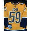 Image 1 : ROMAN JOSI  NASHVILLE PREDATORS ADIDAS PRO JERSEY