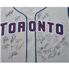 Image 2 : 2002 Toronto Blue Jays Multi-Signed Jersey )With Roy Halladay (Frozen Pond COA)