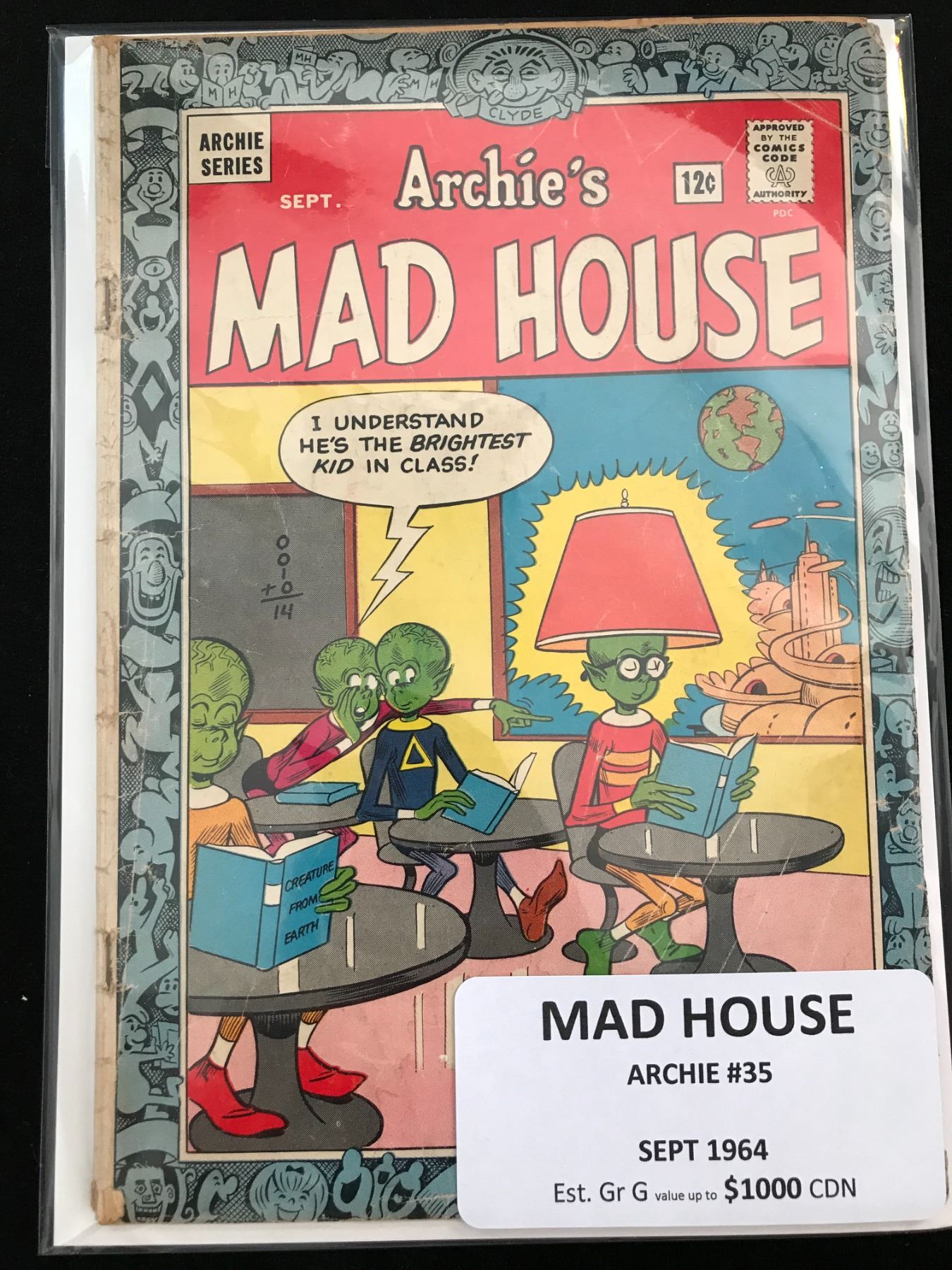ARCHIE SERIES MAD HOUSE NO.35