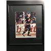 Image 1 : JIM SANDLACK SIGNED AND FRAMED CANUCKS 8 X 10