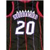 Image 1 : DAMON STAUDAMIRE SIGNED TORONTO RAPTORS BASKETBALL JERSEY (JSA COA)