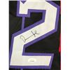 Image 2 : DAMON STAUDAMIRE SIGNED TORONTO RAPTORS BASKETBALL JERSEY (JSA COA)