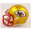 Image 2 : PATRICK MAHOMES SIGNED KC CHIEFS MINI HELMET (FANATICS COA)