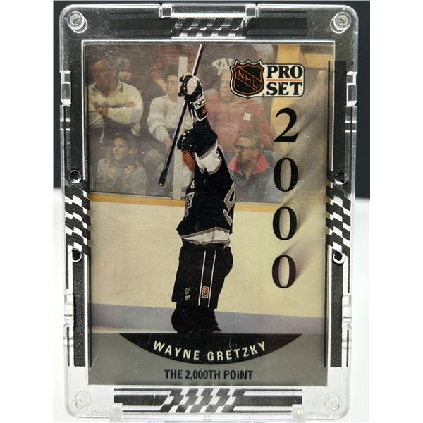 1990 PRO SET 2000TH POINT WAYNE GRETZKY