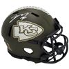 Image 1 : SKYE MOORE SIGNE KC CHIEFS MINI HELMET (BECKETT COA)