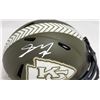 Image 2 : SKYE MOORE SIGNE KC CHIEFS MINI HELMET (BECKETT COA)