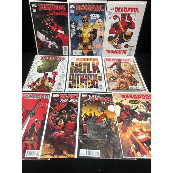 MARVEL COMICS DEADPOOL COMIC BOOK LOT