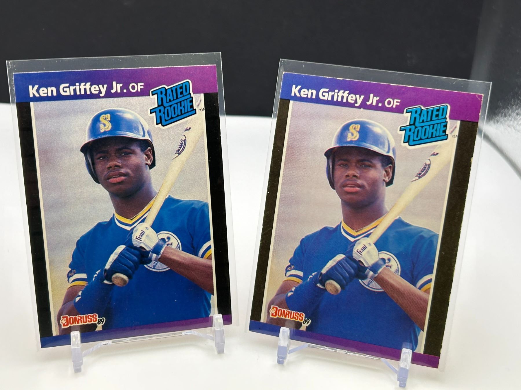 KEN GRIFFEY JR ROOKIE CARD LOT