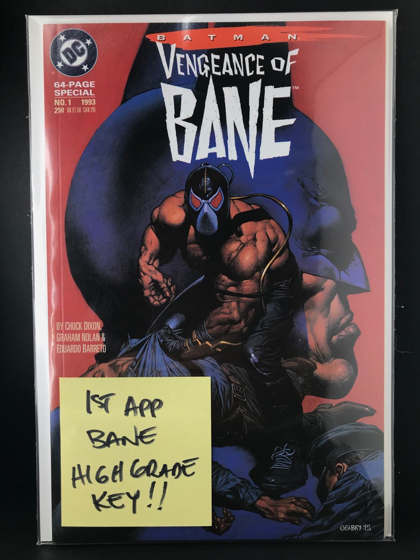 DC COMICS BATMAN VENGANCE OF BAIN (1ST APPEARANCE BANE)