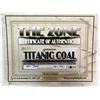 Image 2 : AUTHENTIC COAL RECOVERED FROM R.M.S TITANIC (THE ZONE COA)