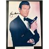 Image 1 : ROGER MOORE SIGNED JAMES BOND 8 X 10 (RA COA)