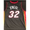 Image 1 : SHAQUILLE ONEAL SIGNED MIAMI HEAT BASKETBALL JERSEY (BECKETT COA)