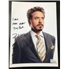 Image 1 : ROBERT DOWNEY JR. SIGNED 8X 10 (RA COA)