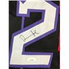 Image 2 : DAMON STAUDAMIRE SIGNED TORONTO RAPTORS JERSEY (JSA COA)