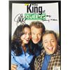 Image 1 : KING OF QUEENS CAST SIGNED 8 X 10 (RA COA)