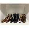Image 2 : Coach Boots Size 6.5 and Two Nine West Shoes Both Size 6