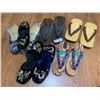 Image 1 : Asian Oriental Theme Shoes and Slippers Lot Mostly New
