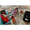 Image 1 : Eclectic Mix of Costume Jewelry and Other Items