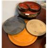 Image 2 : Wooden Lazy Susan and Sushi Serving Platters