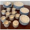 Image 3 : Big Set of Savoir Vivre Dishware Portofino Blue JF036