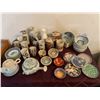 Image 1 : Sake Dishes Oriental Themed Dishware Lot