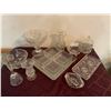 Image 1 : Lead Crystal Lot of Dishes and Serving Ware