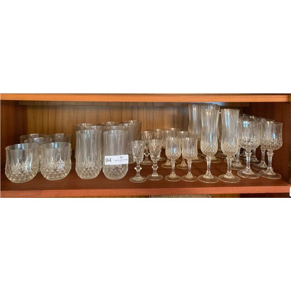 Really Nice Set of Lead Crystal Glasses