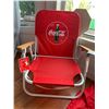 Image 2 : Coca-Cola Folding Chair and Windbreaker (Size Unknown - Possibly Small)