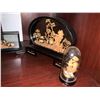 Image 3 : 3D Panda Scenery - Decorative Chinese Artwork Set