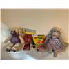 Image 1 : Assortment of Children's Items - Plushies, McDonalds Japanese Barbie, Crayons, Shoes, and More!