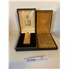 Image 1 : 2 x Vintage Gold Colored Lighters - Dunhill and S.G. Dupont