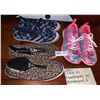 Image 1 : 3 x Pairs of Women's Shoes (Sizes 7 and 7.5) - Includes Brands: Coach, Airwalk, and Skechers!