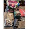 Image 1 : 7pc Comforter Set, 3pc King Duvet Cover Set, Fleece Sheet Set, Heated Blanket, and More!