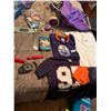 Image 1 : Assortment of Miscellaneous Items - Luggage Scales, Edmonton Oilers Merch, and More!