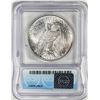 Image 2 : 1928 $1 Peace Silver Dollar Coin ICG MS62