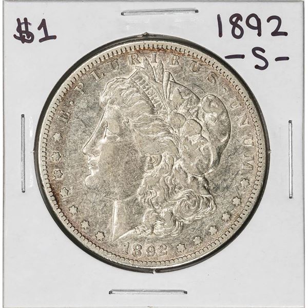 1892-S $1 Morgan Silver Dollar Coin