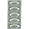 Image 2 : Lot of (5) 1934D $10 Federal Reserve Notes Atlanta