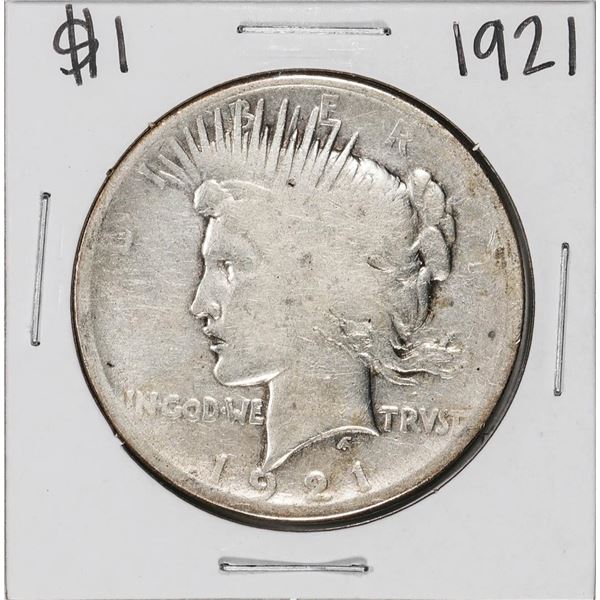 1921 $1 Peace Silver Dollar Coin