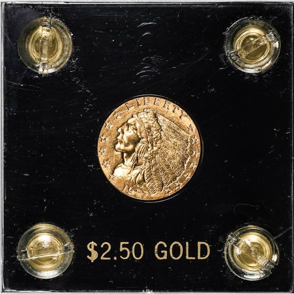 1927 $2 1/2 Indian Head Quarter Eagle Gold Coin