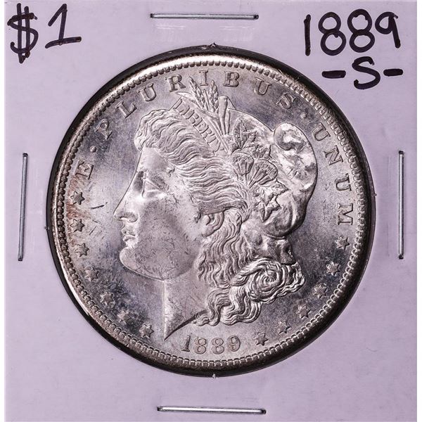 1889-S $1 Morgan Silver Dollar Coin