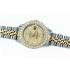 Image 5 : Rolex Ladies Two Tone Champagne 2 ctw VS Diamond Datejust Watch Box And Booklets
