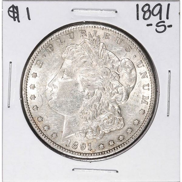1891-S $1 Morgan Silver Dollar Coin