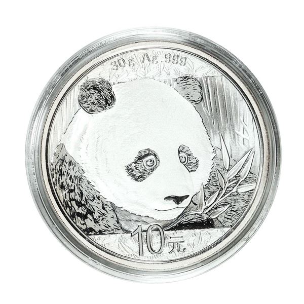 2018 China 10 Yuan Panda Silver Coin